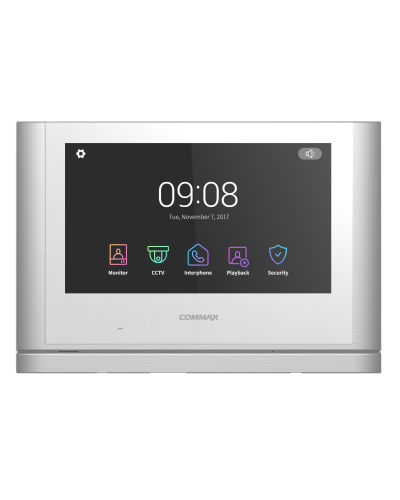 CDV-1024MA/VZ (белый). Монитор видеодомофона цветной. Commax в Благовещенске