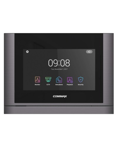 CDV-1024MA (темное серебро). Монитор видеодомофона цветной. Commax в Благовещенске