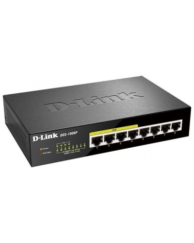 DGS-1008P/E1A. Коммутатор. D-Link в Благовещенске