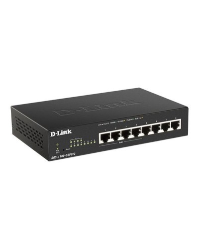DGS-1100-08PLV2/A1A. Коммутатор. D-Link в Благовещенске
