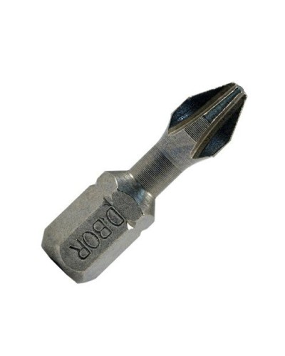 Биты Ph1x25 мм, Torsion, C 6,3 (10шт) (D-T-PH01-025-010). Биты фрезерованные. D.BOR в Благовещенске