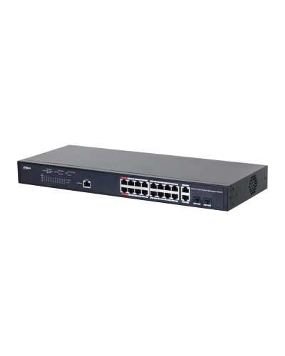 DH-PFS4218-16GT-130. Сетевой PoE коммутатор . Dahua в Благовещенске