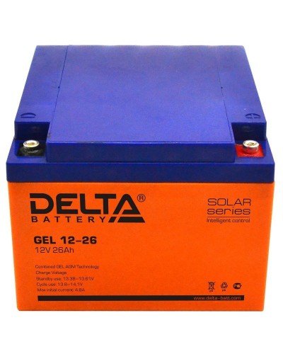 Delta GEL 12-26. Аккумулятор герметичный свинцово-кислотный. Delta в Благовещенске
