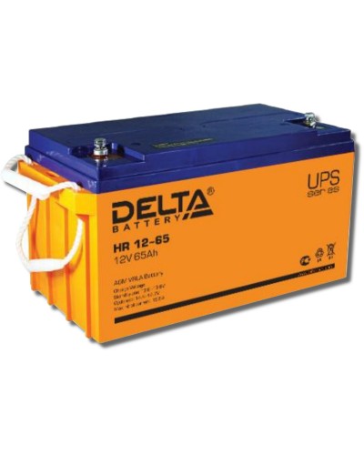 Delta HR 12-65. Аккумулятор герметичный свинцово-кислотный. Delta в Благовещенске