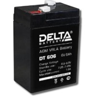 Delta DT 606. Аккумулятор герметичный свинцово-кислотный. Delta