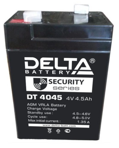 Delta DT 4045 (47мм). Аккумулятор герметичный свинцово-кислотный. Delta в Благовещенске