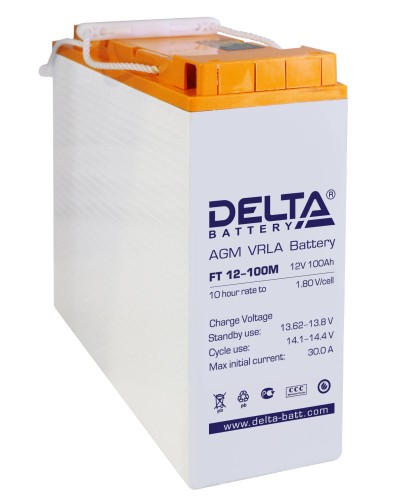 Delta FT 12-100 M. Аккумулятор герметичный свинцово-кислотный. Delta в Благовещенске
