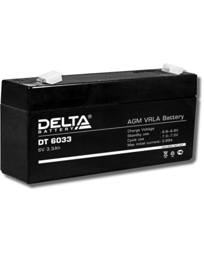 Delta DT 6033. Аккумулятор герметичный свинцово-кислотный. Delta в Благовещенске