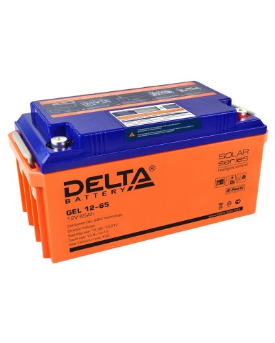 Delta GEL 12-65. Аккумулятор герметичный свинцово-кислотный. Delta в Благовещенске