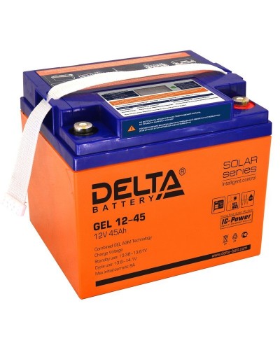Delta GEL 12-45. Аккумулятор герметичный свинцово-кислотный. Delta в Благовещенске