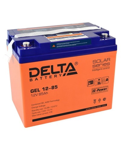 Delta GEL 12-85. Аккумулятор герметичный свинцово-кислотный. Delta в Благовещенске