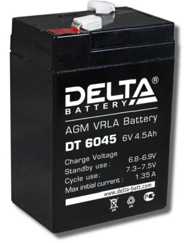 Delta DT 6045. Аккумулятор герметичный свинцово-кислотный. Delta в Благовещенске