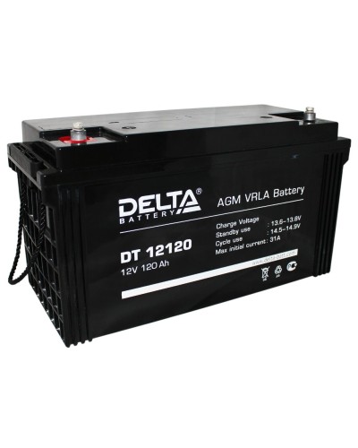 Delta DT 12120. Аккумулятор герметичный свинцово-кислотный. Delta в Благовещенске