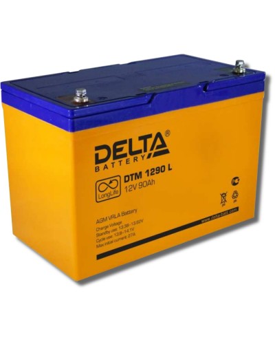 Delta DTM 1290 L. Аккумулятор герметичный свинцово-кислотный. Delta в Благовещенске