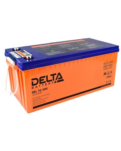 Delta GEL 12-200. Аккумулятор герметичный свинцово-кислотный. Delta в Благовещенске