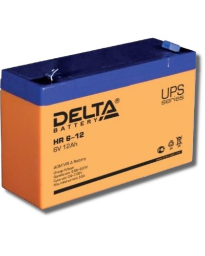 Delta HR 6-12. Аккумулятор герметичный свинцово-кислотный. Delta в Благовещенске