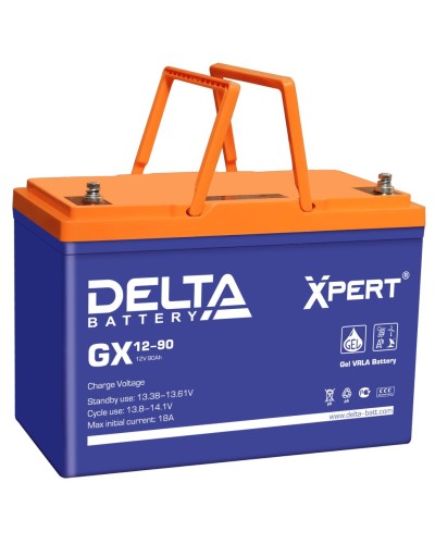 Delta GX 12-90. Аккумулятор герметичный свинцово-кислотный. Delta в Благовещенске
