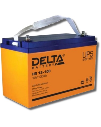 Delta HR 12-100. Аккумулятор герметичный свинцово-кислотный. Delta в Благовещенске