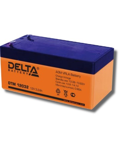 Delta DTM 12032. Аккумулятор герметичный свинцово-кислотный. Delta в Благовещенске