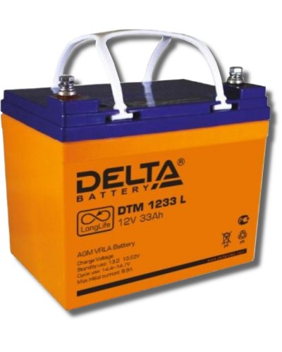 Delta DTM 1233 L. Аккумулятор герметичный свинцово-кислотный. Delta в Благовещенске