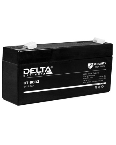 Delta DT 6033 (125мм). Аккумулятор герметичный свинцово-кислотный. Delta в Благовещенске