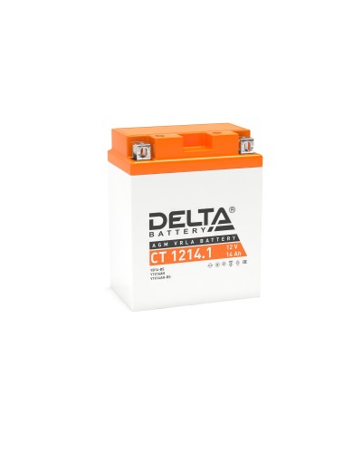 Delta CT 1214.1. Аккумулятор герметичный свинцово-кислотный стартерный. Delta в Благовещенске
