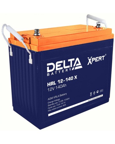 Delta HRL 12-140 X. Аккумулятор герметичный свинцово-кислотный. Delta в Благовещенске