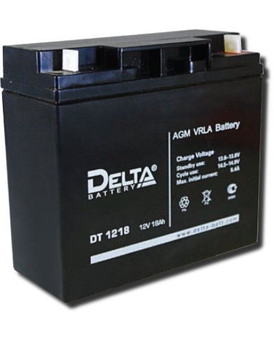Delta DT 1218. Аккумулятор герметичный свинцово-кислотный. Delta в Благовещенске