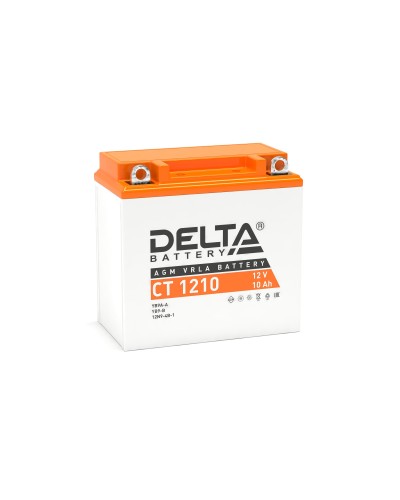 Delta CT 1210. Аккумулятор герметичный свинцово-кислотный стартерный. Delta в Благовещенске