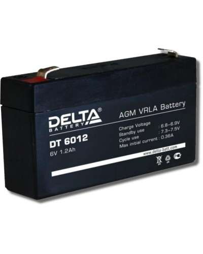 Delta DT 6012. Аккумулятор герметичный свинцово-кислотный. Delta в Благовещенске