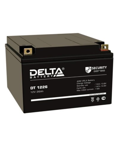 Delta DT 1226. Аккумулятор герметичный свинцово-кислотный. Delta в Благовещенске