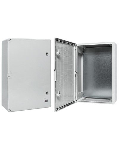 Бокс пластиковый с монтажной платой 600х400х200 IP65 PROxima (PB65MP008). Бокс пластиковый антивандальный. EKF в Благовещенске