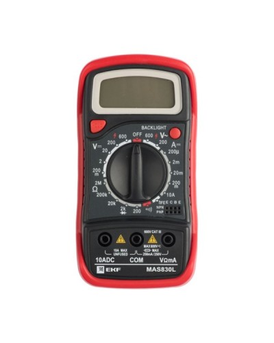 Мультиметр цифровой MAS830L Expert (In-180701-pm830L): Мультиметр цифровой в Благовещенске