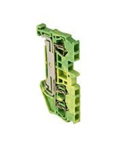 JXB-ST-2.5 3-проводная, земля, желто-зеленная (plc-jxb-st-2.5-3-pen). Колодка клеммная пружинная. EKF в Благовещенске