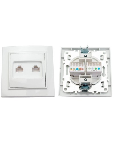 Минск Розетка RJ-45+Phone СП (ERK00-135-10). Розетка RJ-45+Phone СП. EKF в Благовещенске
