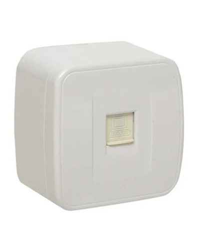 Минск Розетка RJ-45 1-местная ОП 1А (EGK01-035-10). Розетка RJ-45 1-местная ОП 1А. EKF в Благовещенске