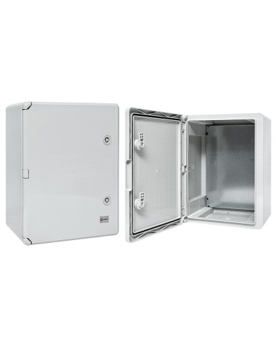 Бокс пластиковый с монтажной платой 400х300х220 IP65 PROxima (PB65MP004). Бокс пластиковый антивандальный. EKF в Благовещенске