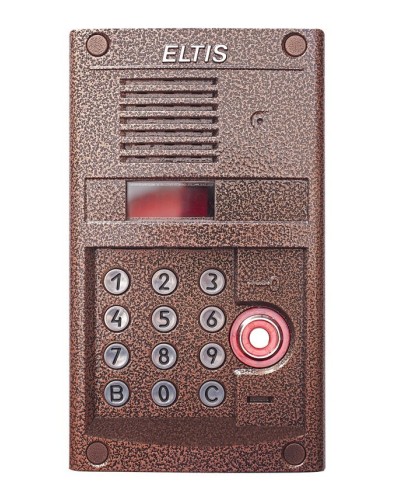 DP400-TD22 (медь). Блок вызова домофона. ELTIS в Благовещенске