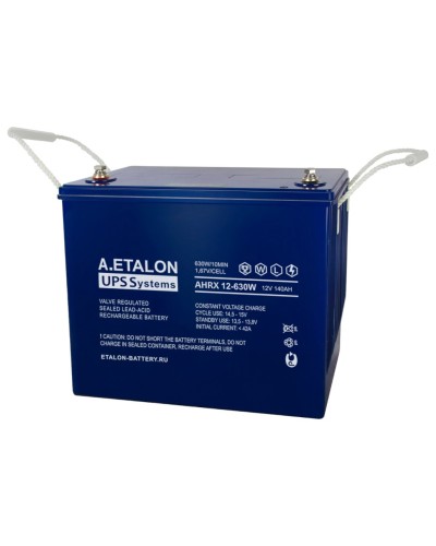 A.ETALON AHRX 12-630W (140). Аккумулятор герметичный свинцово-кислотный. ETALON в Благовещенске