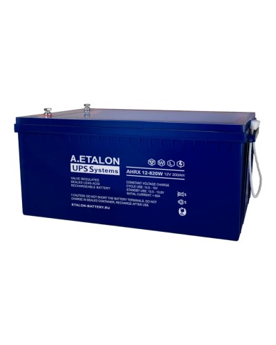 A.ETALON AHRX 12-820W (120). Аккумулятор герметичный свинцово-кислотный. ETALON в Благовещенске