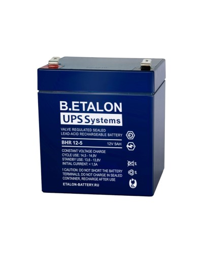 B.ETALON BHR 12-5. Аккумулятор герметичный свинцово-кислотный. ETALON в Благовещенске