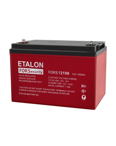 ETALON FORS 12100. Аккумулятор герметичный свинцово-кислотный. ETALON в Благовещенске