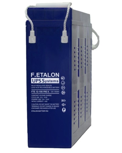F.ETALON FTE 12-150 PRO X. Аккумулятор герметичный свинцово-кислотный. ETALON в Благовещенске