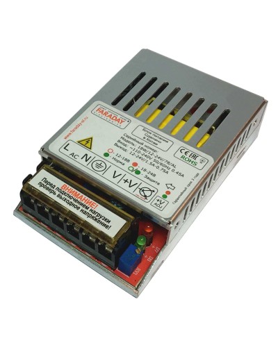 18W/12-24V/78AL. Импульсный блок питания. FARADAY в Благовещенске