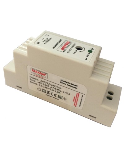 24W/12-24V/DIN. Блок питания. FARADAY в Благовещенске