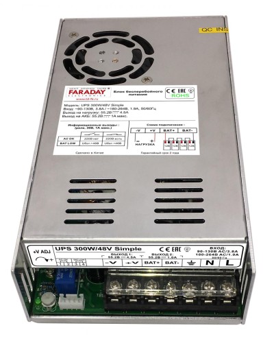 UPS 300W/48V Simple. Блок бесперебойного питания. FARADAY в Благовещенске