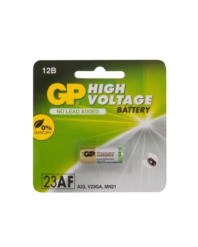 GP 23AF (GP 23AFRA-2F1), БЛИСТЕР. Высоковольтная батарейка 12В. GP Batteries в Благовещенске
