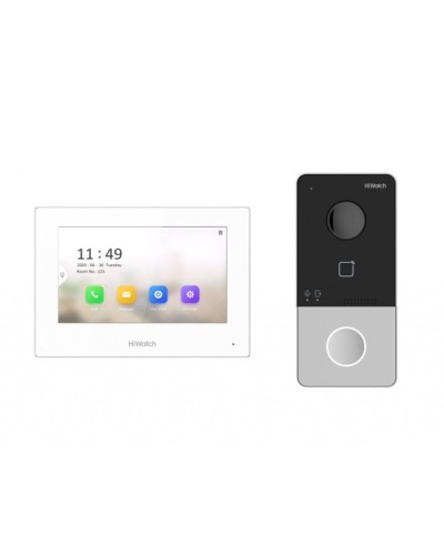 DS-D100IKWF(B). Комплект IP-видеодомофона. HiWatch в Благовещенске