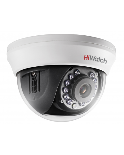 DS-T591(C) (2.8 mm). Бюджетная видеокамера мультиформатная купольная. HiWatch в Благовещенске