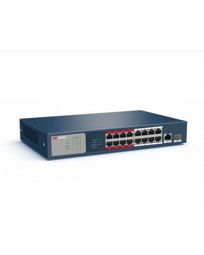 DS-3E0318P-E/M(B). Коммутатор с питанием POE. Hikvision в Благовещенске